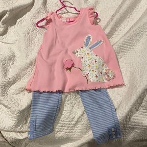 Mud pie Easter Outfit